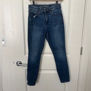 Women's Blue Skinny Jeans